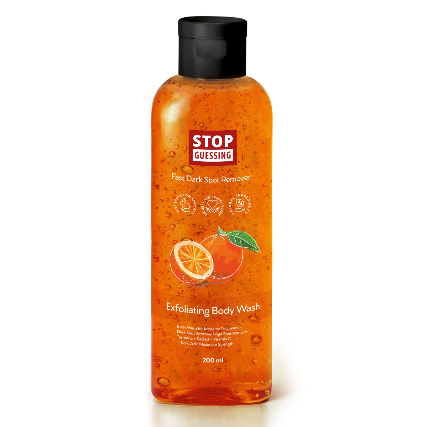 Stop Guessing BioFormula Select – bouteille-gel-corps, texture hydratante et douce.