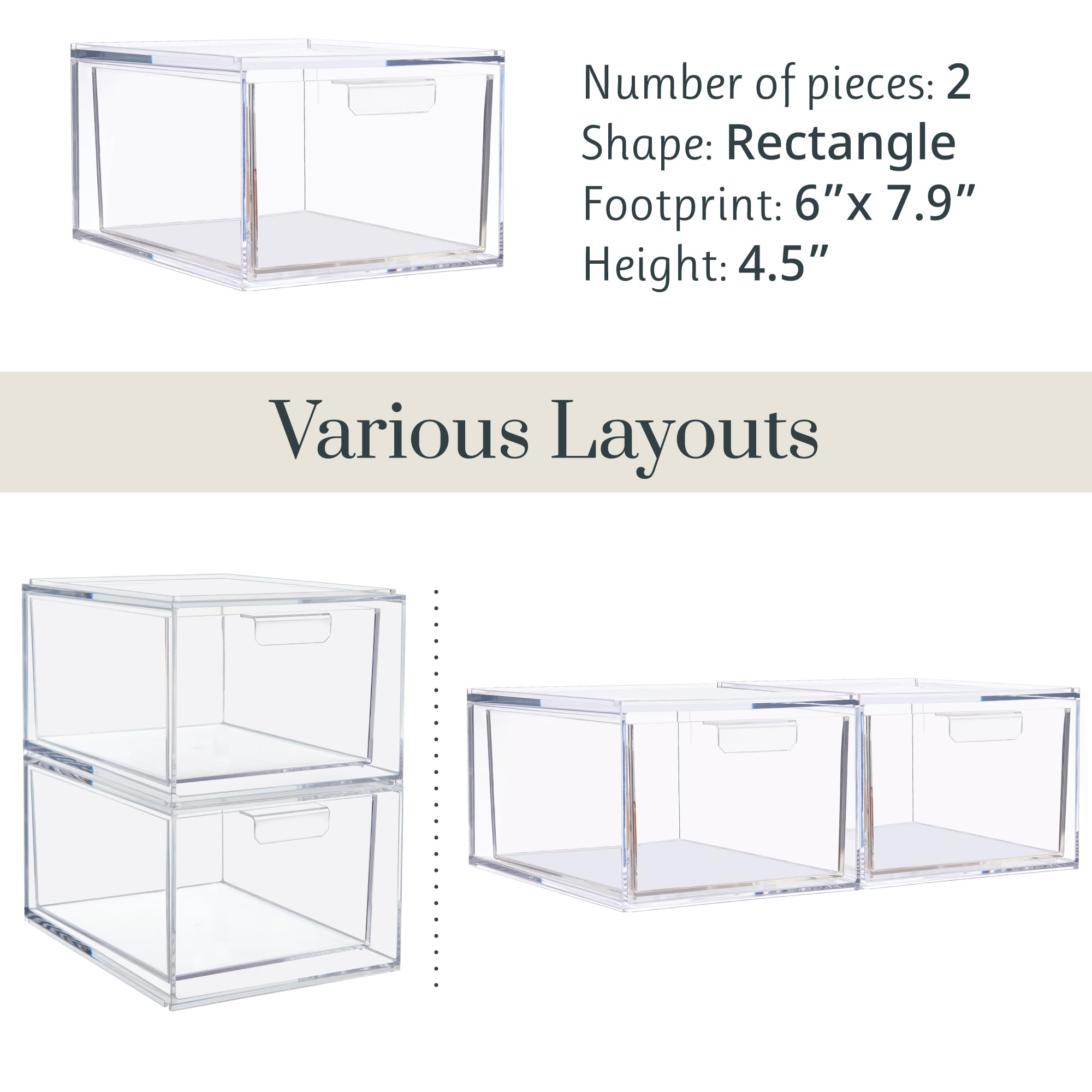 STORi Audrey design modulable pour multiples configurations de rangement