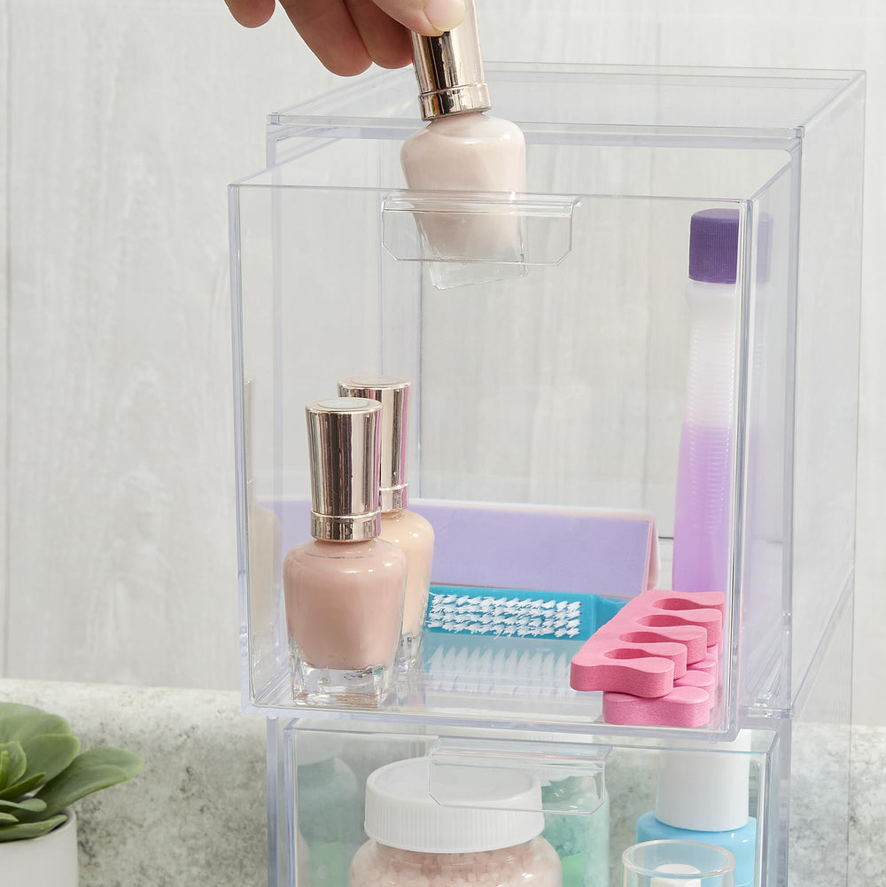 STORi Audrey, rangement cuisine clair organisant ustensiles et petits outils facilement.
