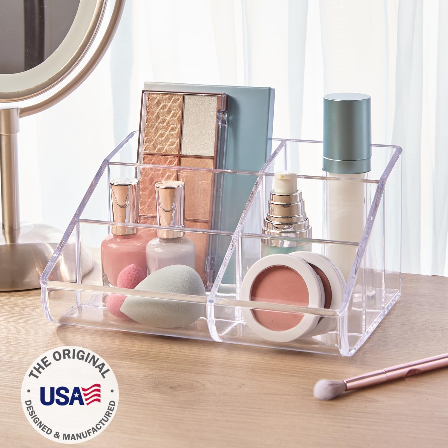 STORi pour pinceaux et maquillage, rangement clair