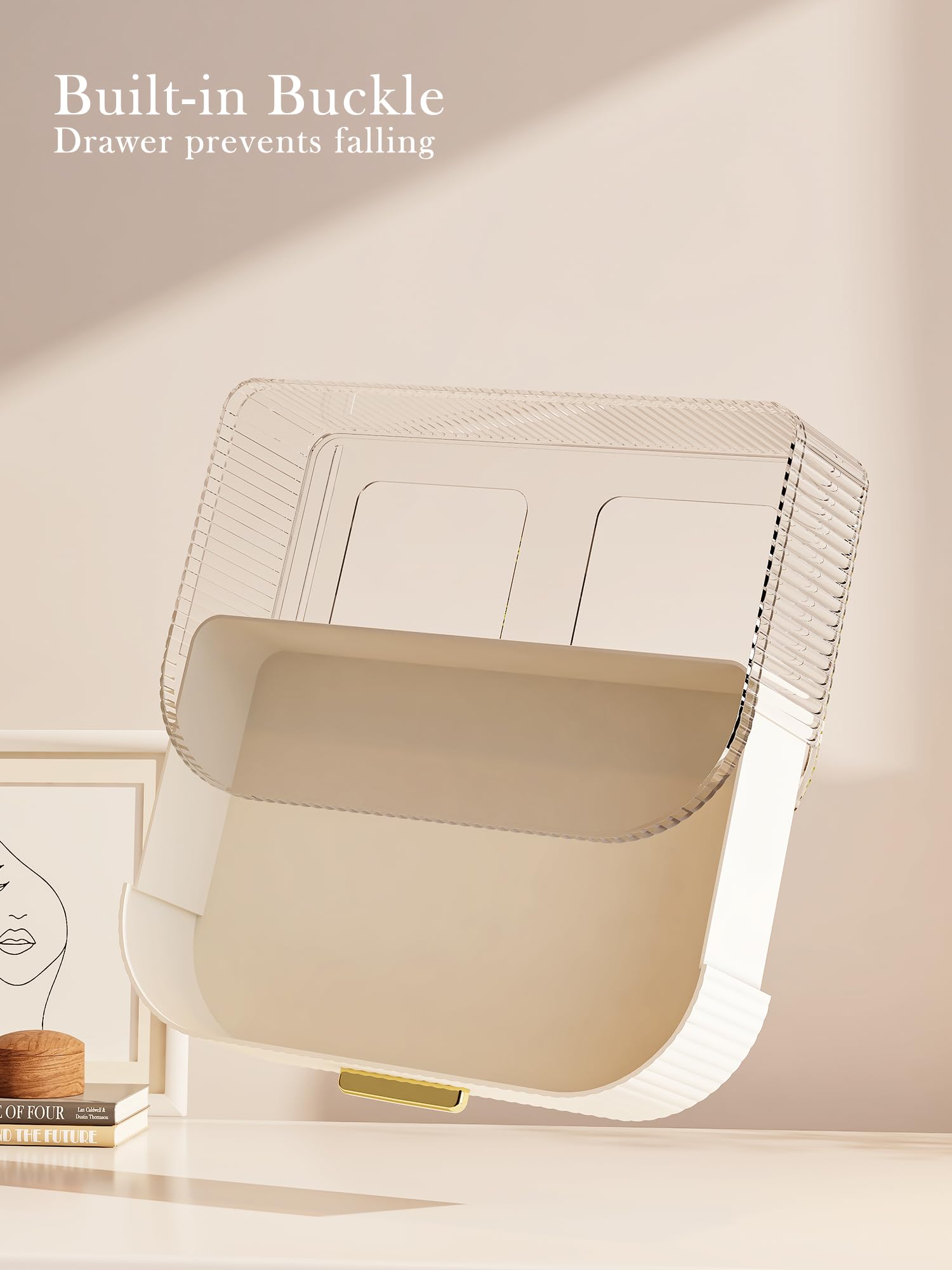 STORICANS Rangement pour lipsticks, fonds de teint et accessoires beauté.