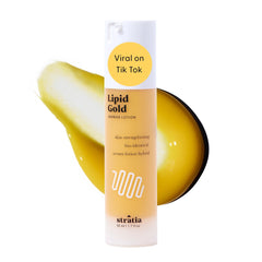 Stratia Lipid Gold – Bouteille ceramide pour hydrater profondément la peau.