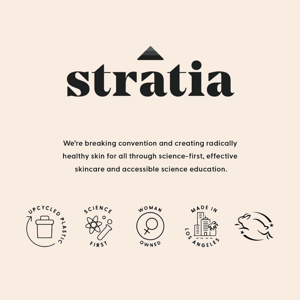 Stratia Lipid Gold – Emballage élégant et pratique.