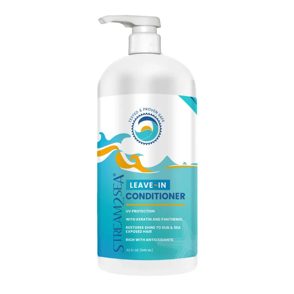STREAM 2 SEA soin sans rinçage, flacon 32 oz prêt à démêler les cheveux