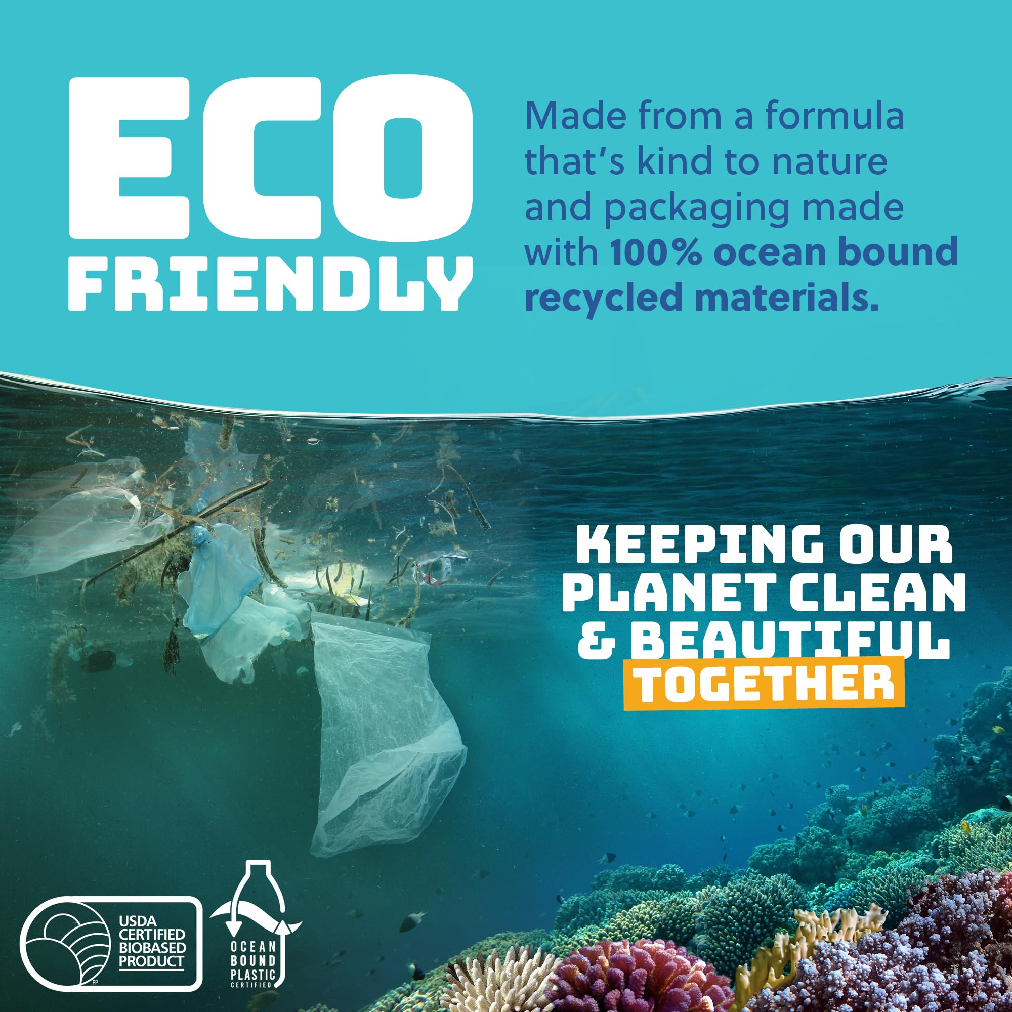 Stream2Sea: respect des récifs et formulation biodégradable sans substances nocives