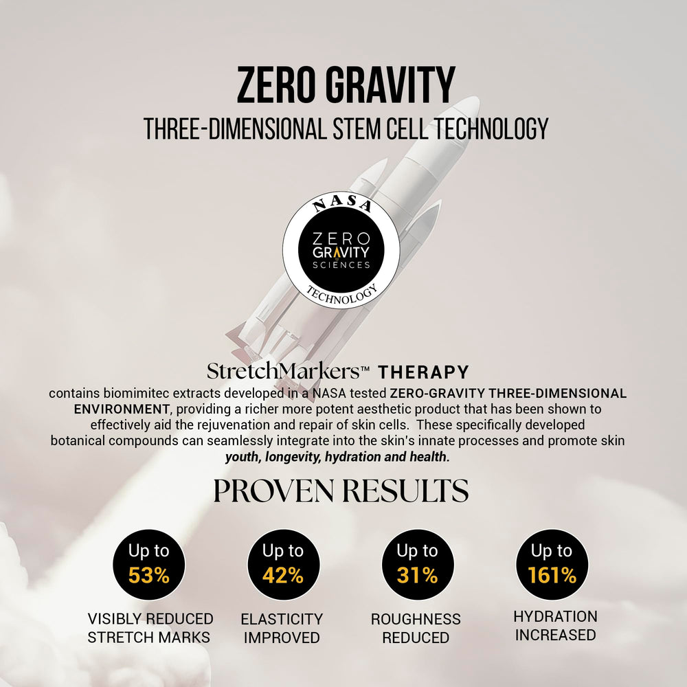 StretchMarkers Crème bioactifs peptides, nourrit et soutient le renouvellement cutané.