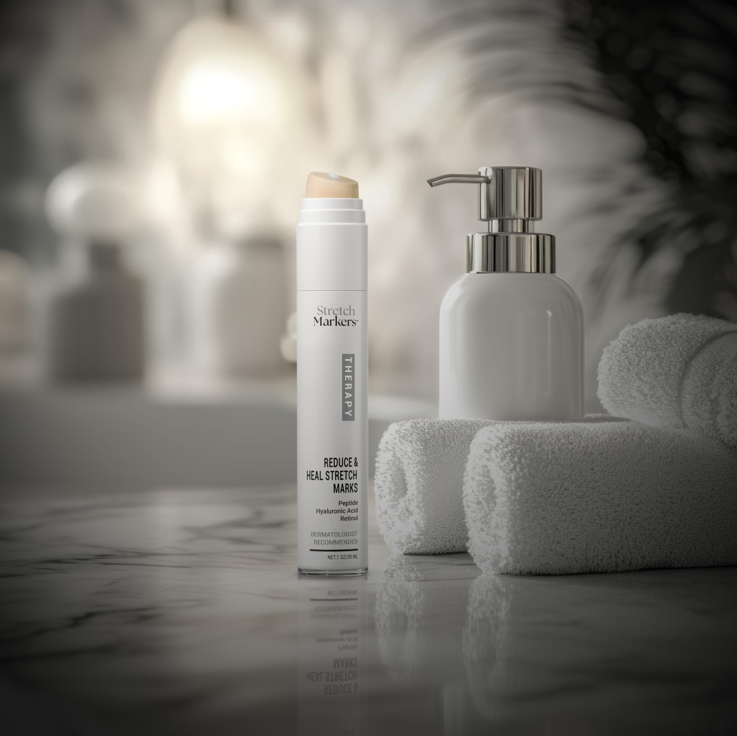 StretchMarkers Crème cellules souches 3D, utilise une technologie avancée pour revitaliser la peau.