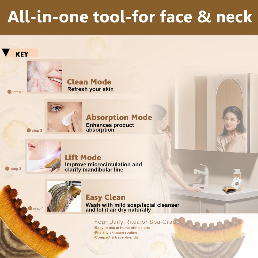 Brosse visage ultra-douce Strict convient à tous les types de peau sensibles