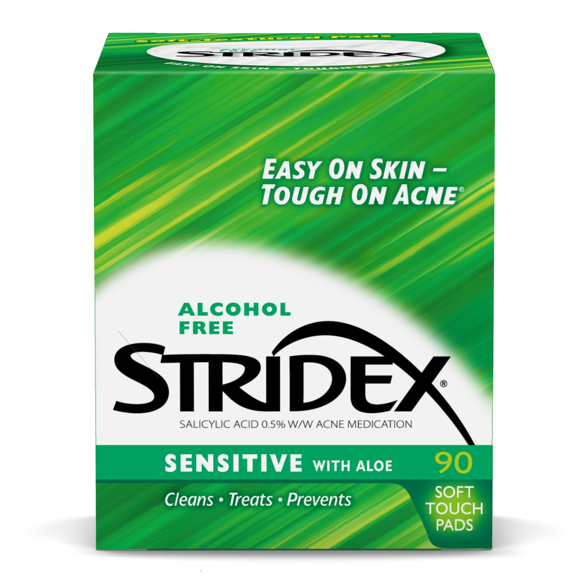 Stridex Pads Sensibles pack 3, pratique pour le soin quotidien.