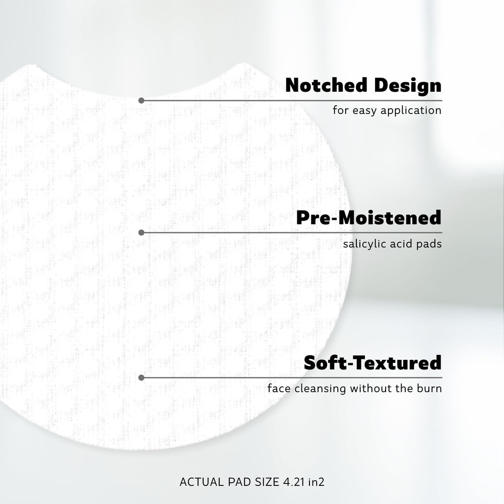 Sans alcool Stridex Pads Sensibles, douceur sans irritation.
