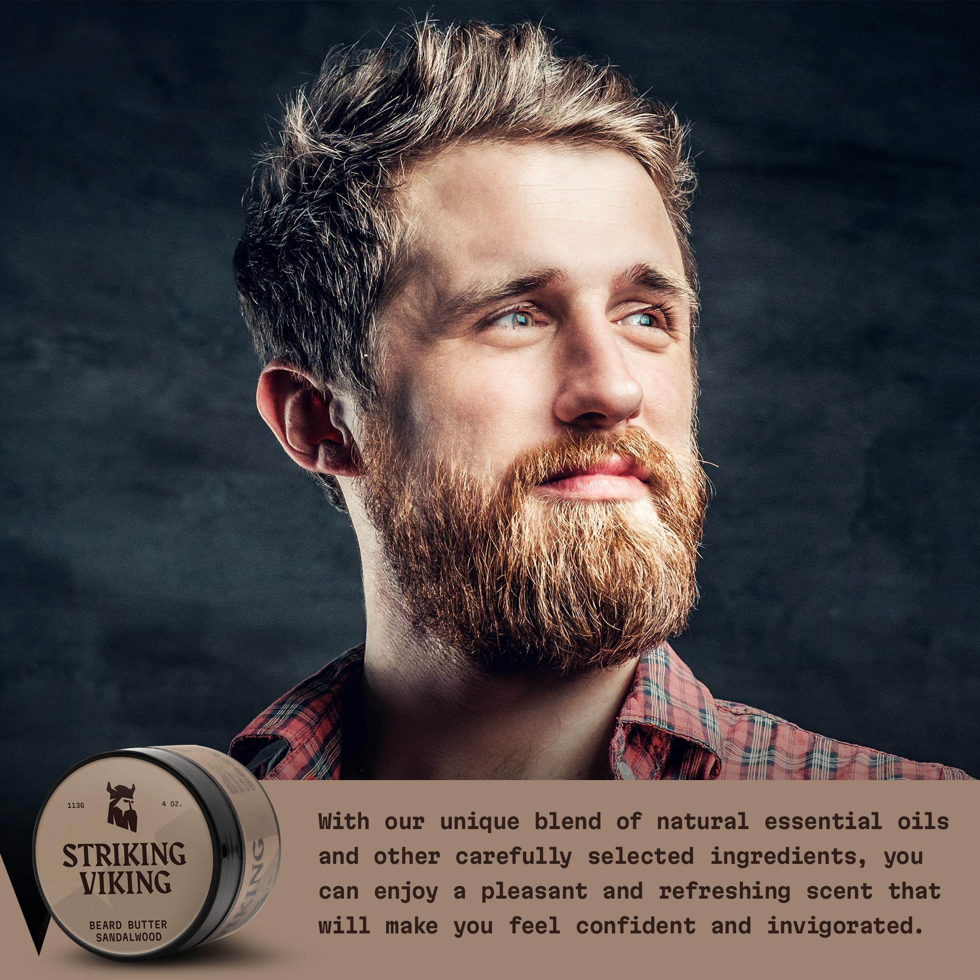 Striking Viking Barbe Coiffage Leger: discipliner et styliser sans effort.
