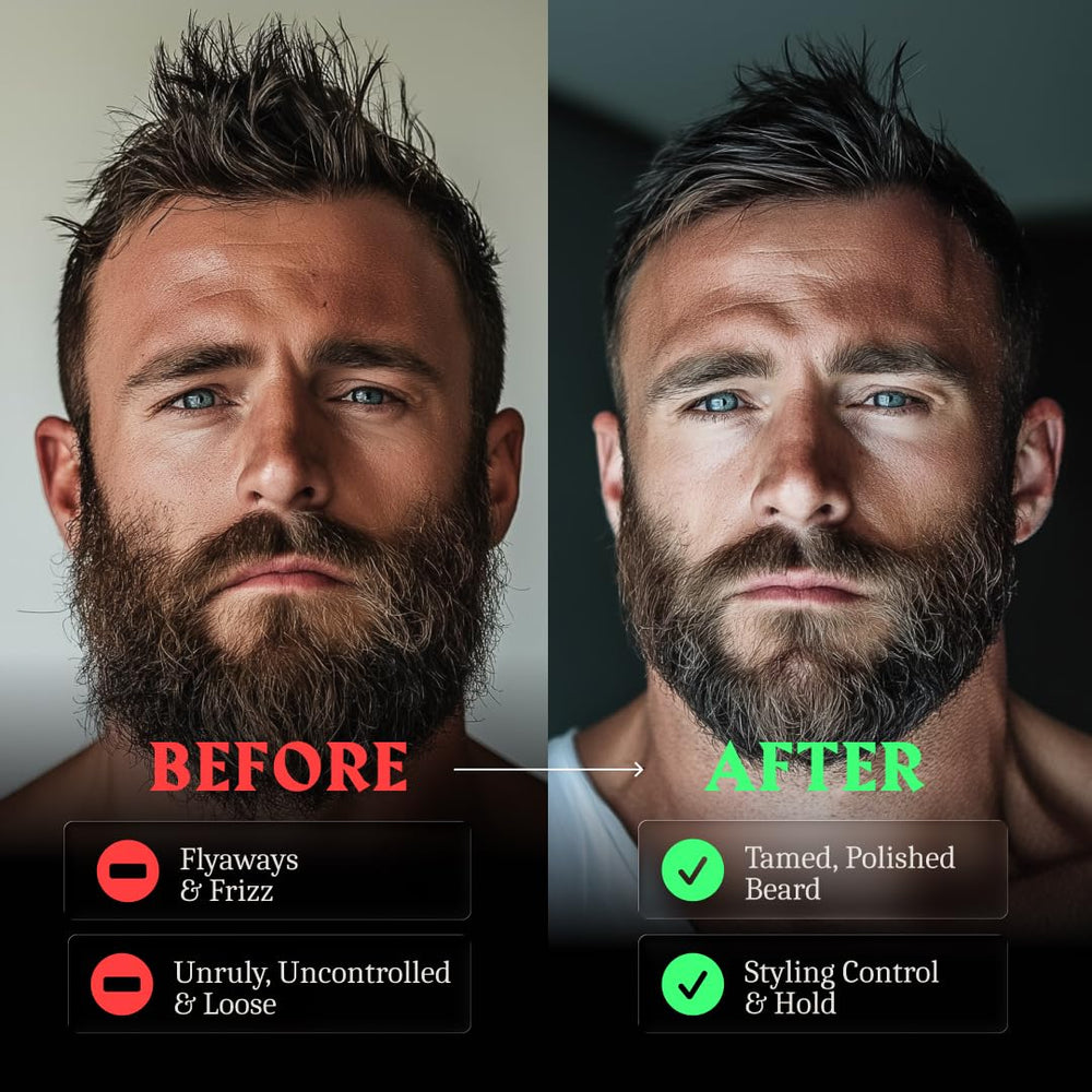 Barbe finie et stylée grâce au Striking Viking