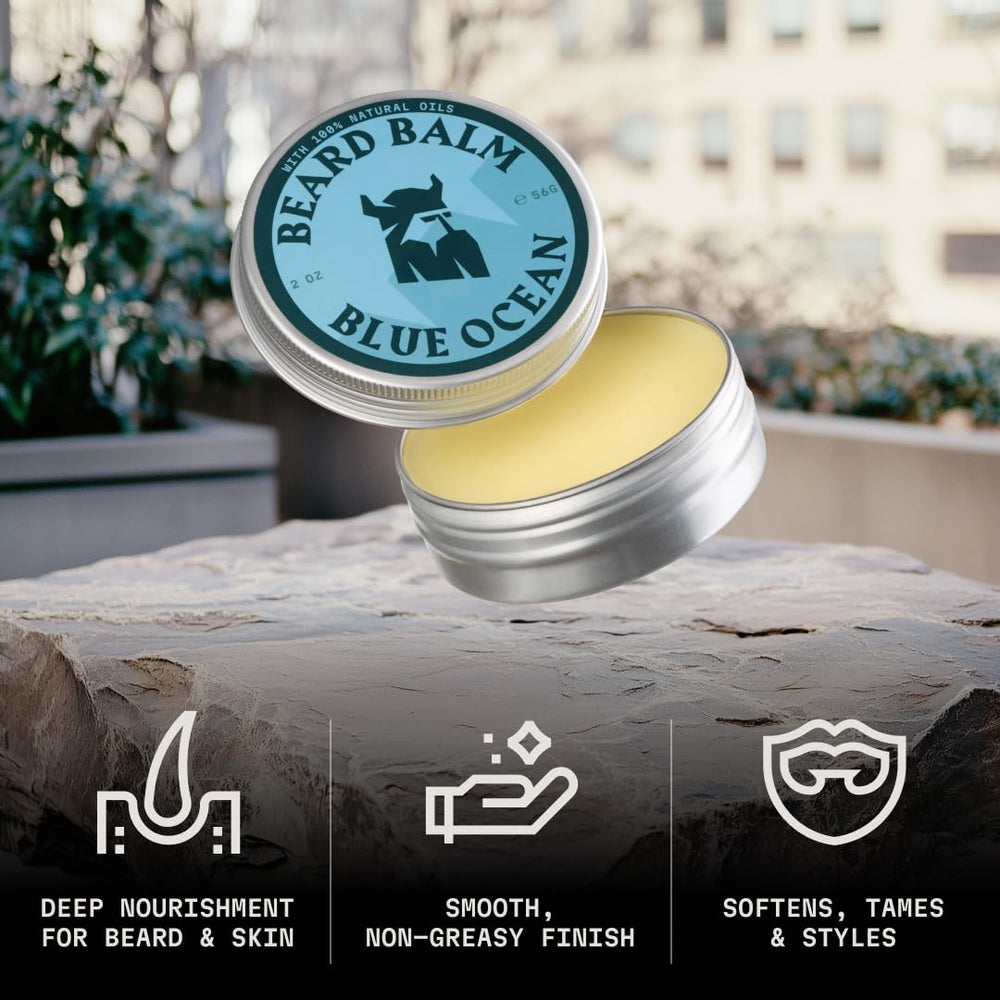 Beurre de karité et huile de jojoba pour nourrir la barbe Striking Viking