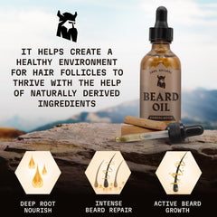 Emballage Striking Viking bois de santal — flacon élégant pour votre routine
