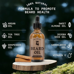 Texture non grasse Striking Viking bois de santal — absorption rapide