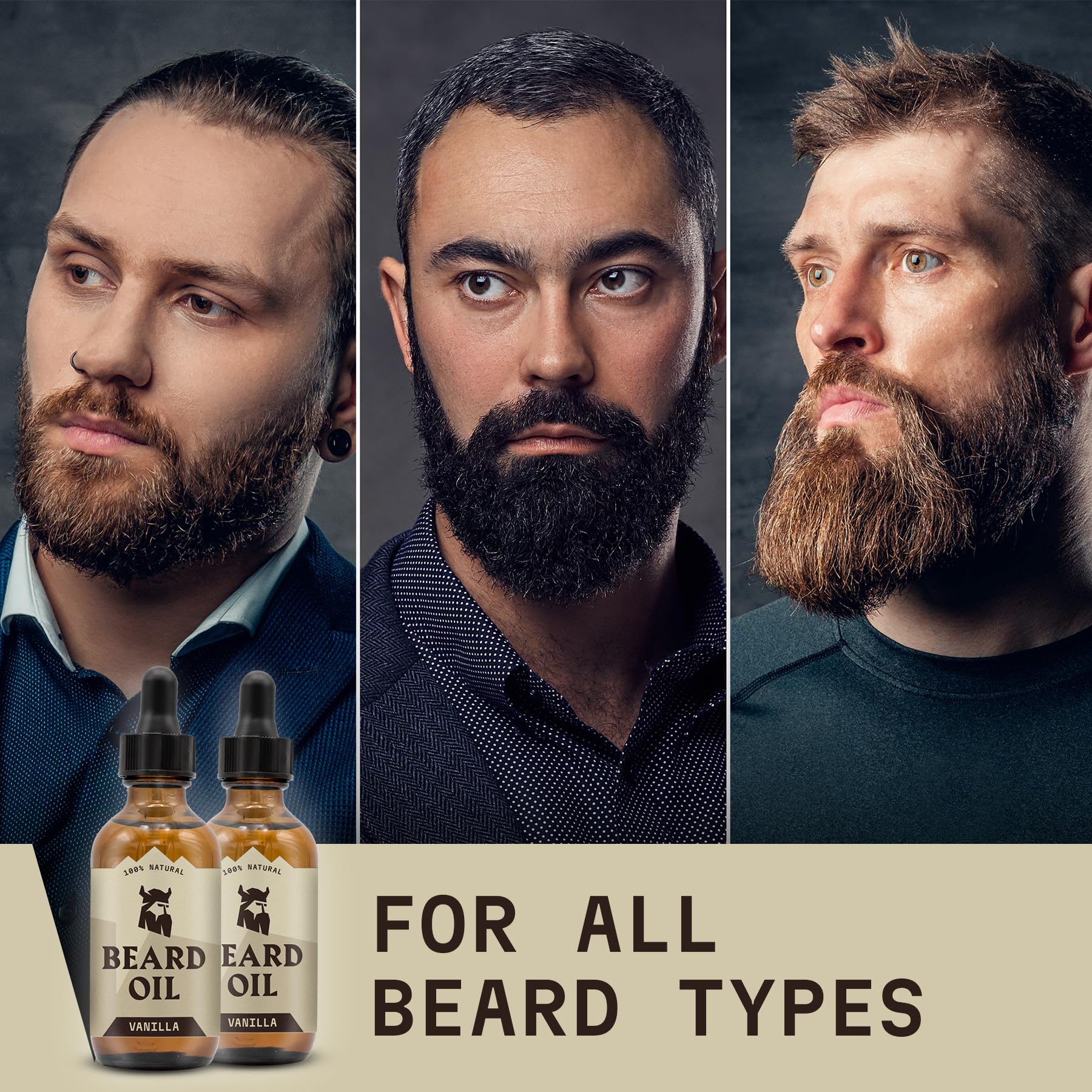 Striking Viking Huile Barbe Vanille — soin quotidien pratique et polyvalent.