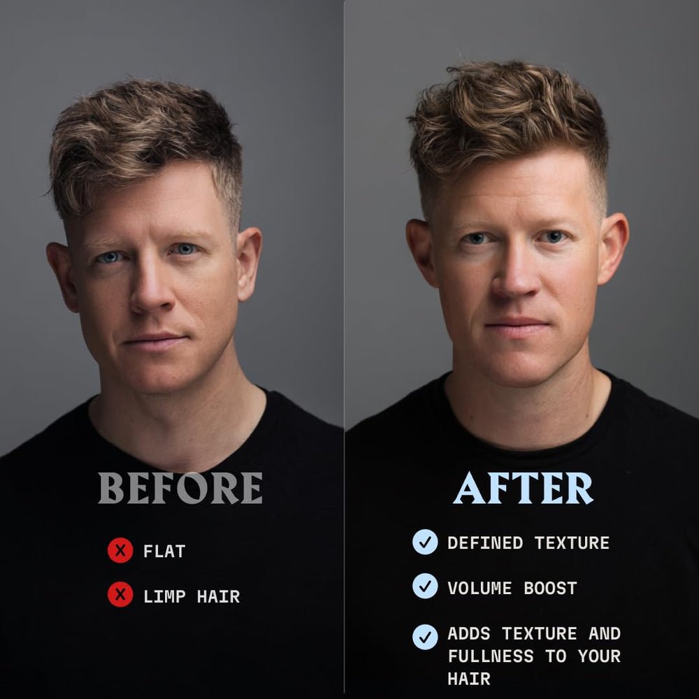 Texture-cheveux avec Striking Viking, volume accru sans alourdir.