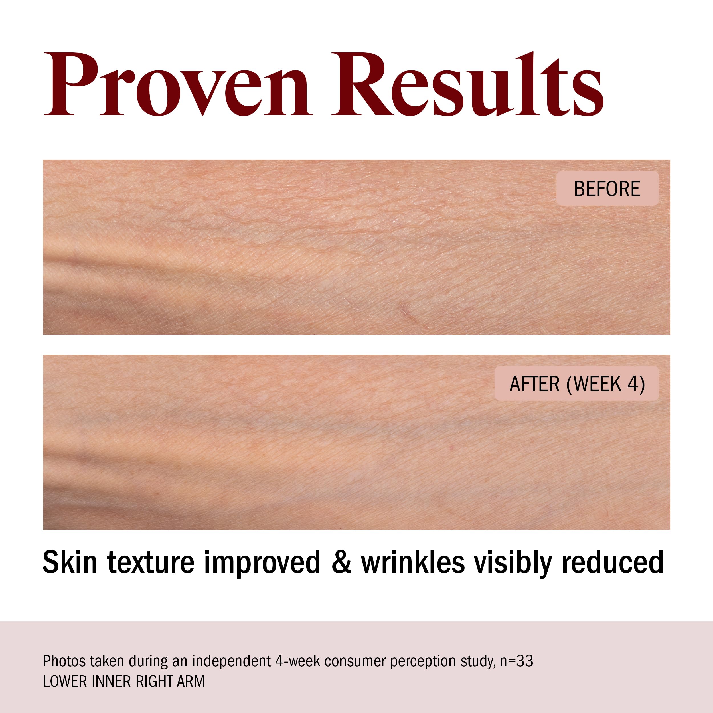 STRIPES Beauty: mélange de peptides pour l’élasticité et la fermeté.