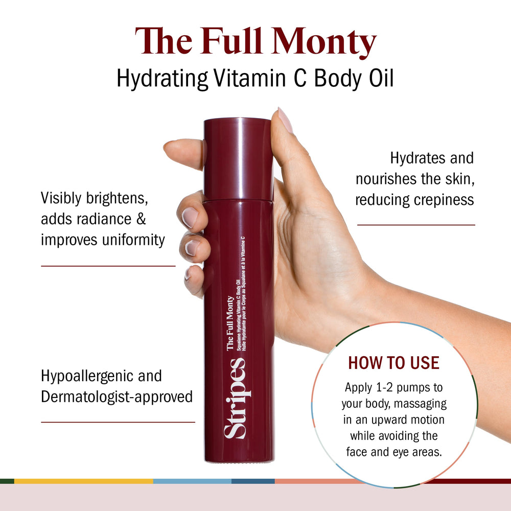 STRIPES Beauty Naomi Watts The Full Monty — application douce et rapide, massage corporel efficace.