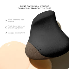 Éponge Strokes Beauty Lab pour la poudre, absorption maîtrisée et dépose homogène.