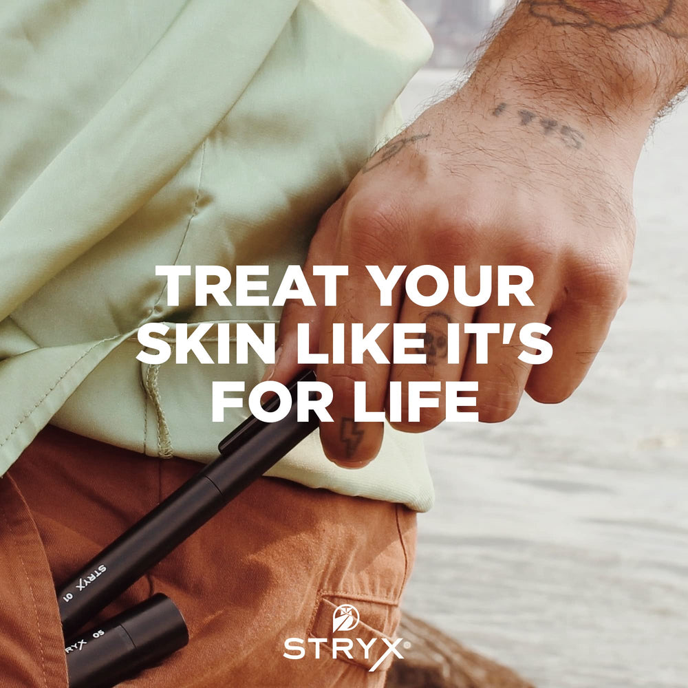 Stryx Concealer Tool portable qui tient dans la poche.