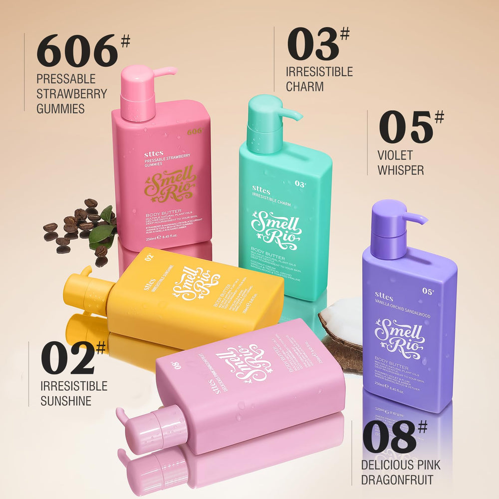 Sttes Smell Rio effet hydratant durable sans fini gras.