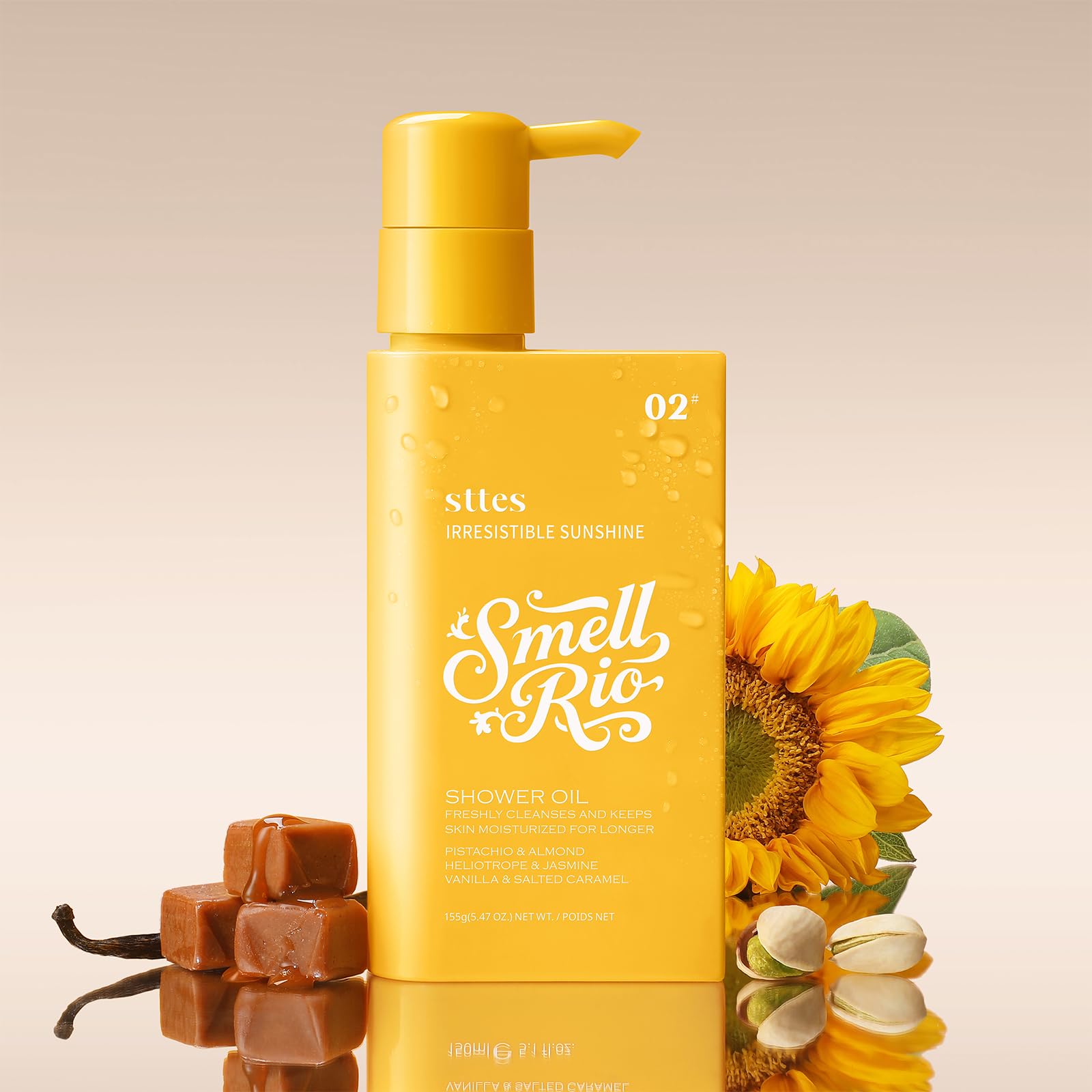 Sttes Smell Rio – texture-cremeuse: nettoie en douceur tout en scellant l'hydratation.
