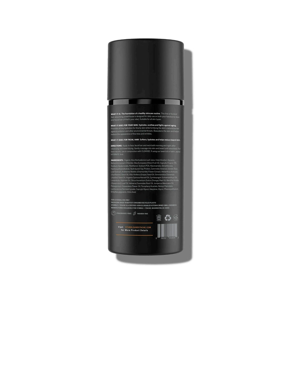 Stubble & Stache – usage jour et nuit dans une routine tout-en-un.