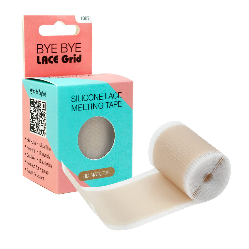 STUDIO LIMITED ruban silicone dentelle, effet peau naturel pour une coiffure réaliste