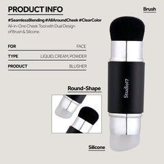 STUDIO17 brosse blush silicone application précise et homogène