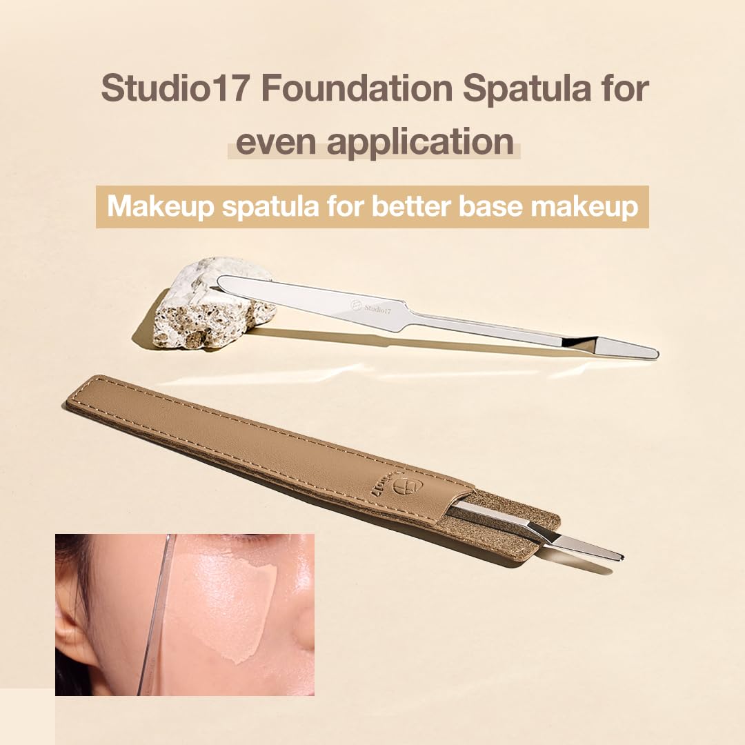 Spatule STUDIO17 avec lame additionnelle pour zones nasales précises.
