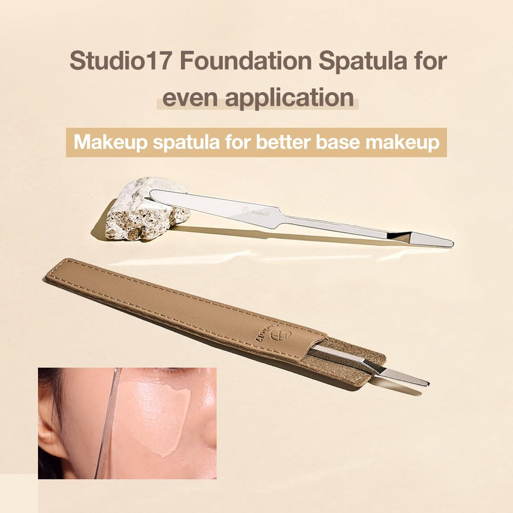 Spatule STUDIO17 avec lame additionnelle pour zones nasales précises.