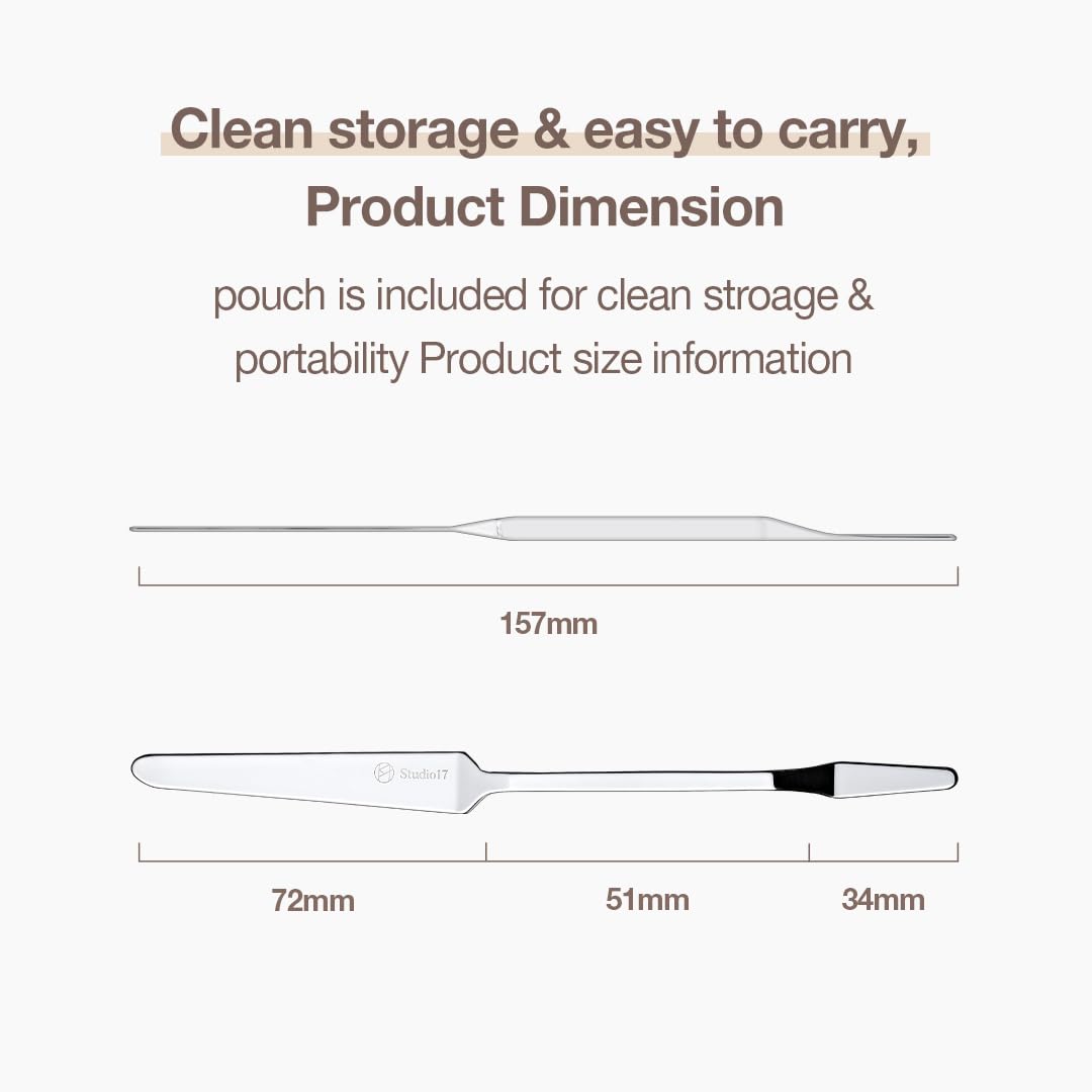 Spatule STUDIO17 nettoyage rapide pour une hygiène optimale.