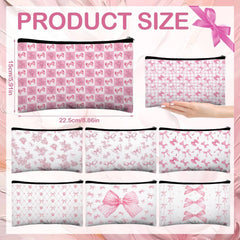 Pochette cosmétiques Stuffygreenus motifs fleur, pratique pour voyages et rangement.