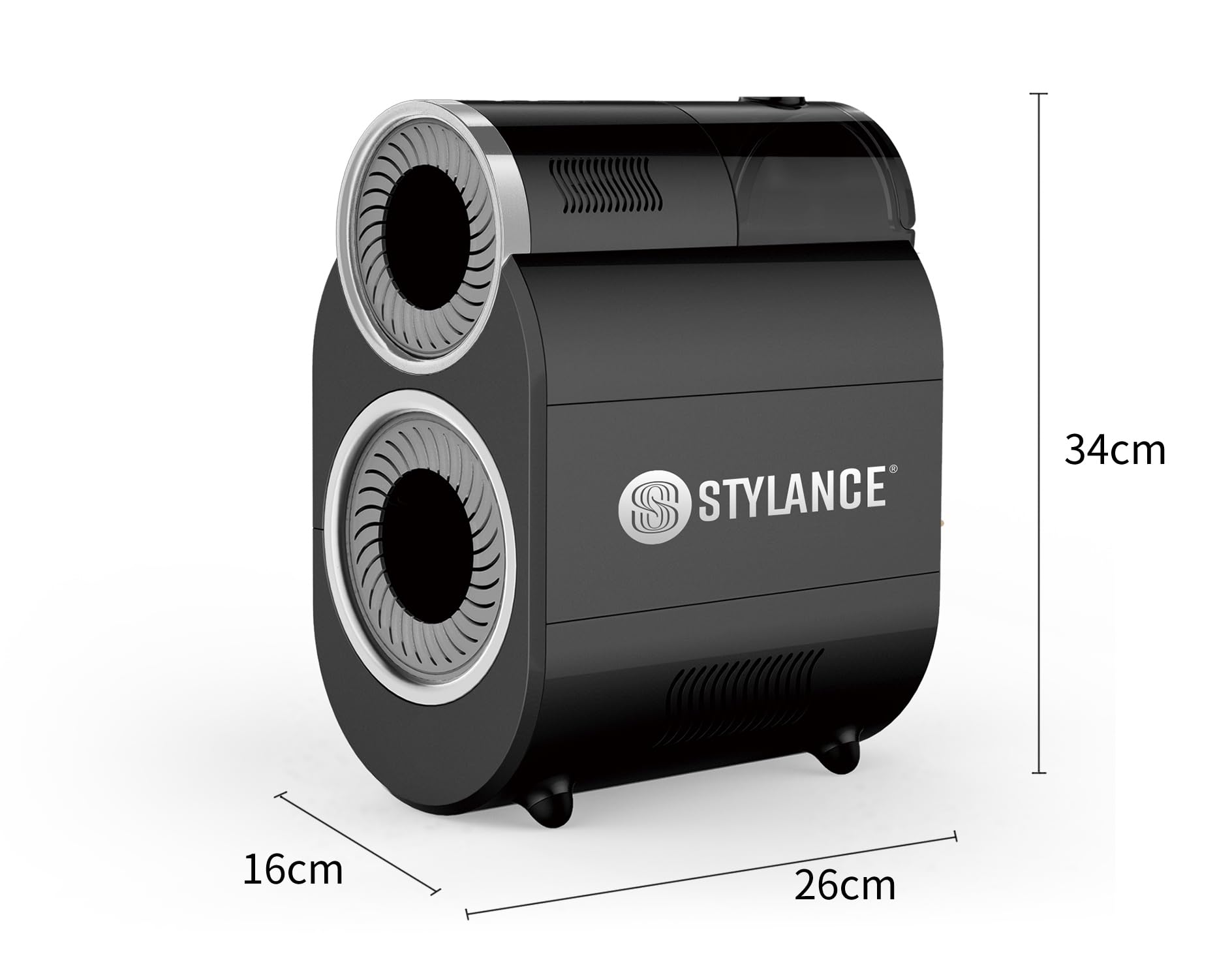 STYLANCE nettoyeur-brosse automatique ouverture du port d'eau et eau pure