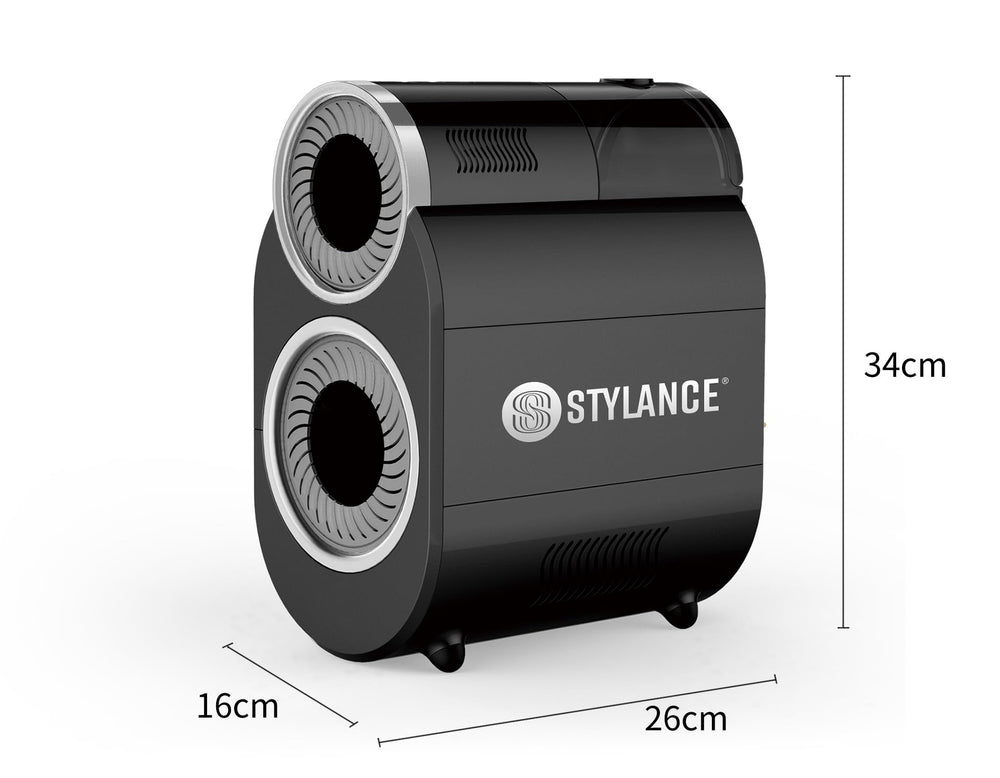 STYLANCE nettoyeur-brosse automatique ouverture du port d'eau et eau pure