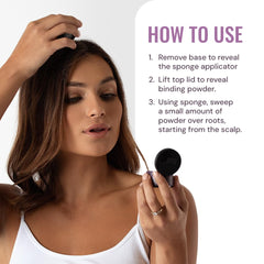 Style Edit Applicateur Éponge, application précise sur les racines.