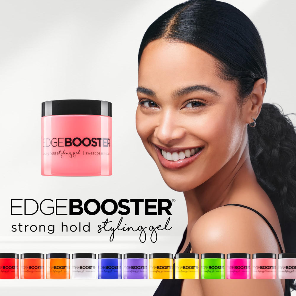 EDGE BOOSTER pour ondulations : brillance et contrôle sans lourdeur.