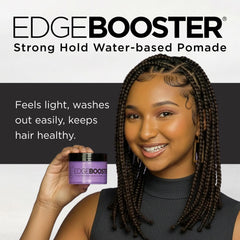 Edge Booster montre une texture non grasse idéale pour un coiffage durable.