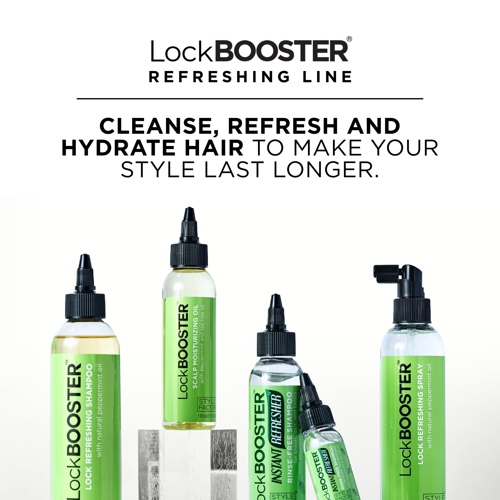 Style Factor LockBOOSTER arbre-a-the odeur rafraîchissante.