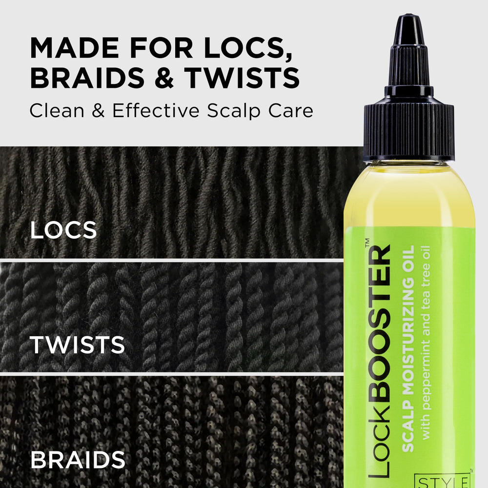 Style Factor LockBOOSTER hydratation légère pour cheveux texturés.