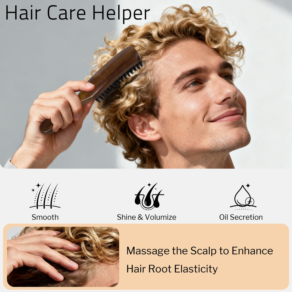 StyleMATE brosse démêlage efficace pour tous types de cheveux.