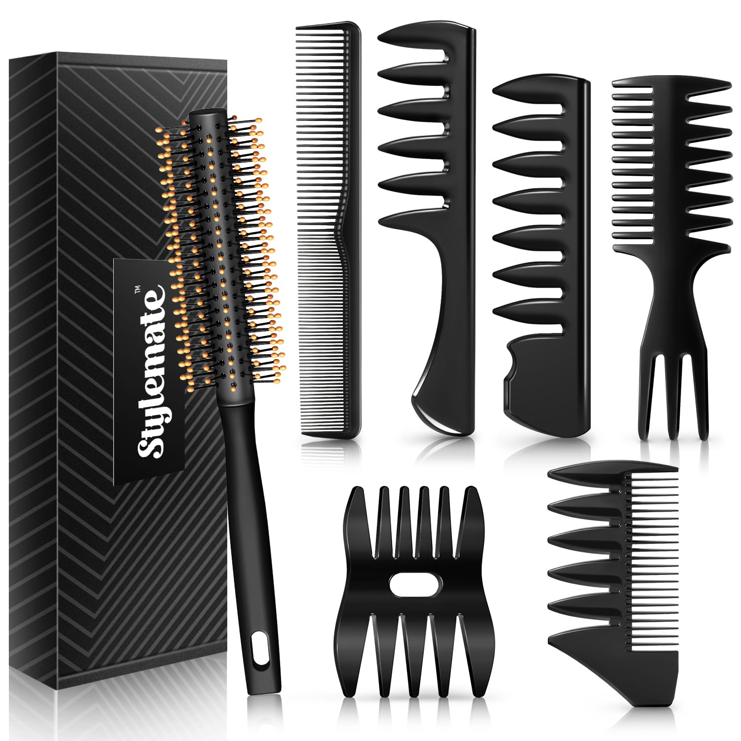 Stylemate brosse-rouleau Quiff pour ajouter du volume et texture