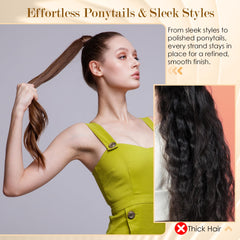 Poignée en bois ergonomique STYLEMATE pour un maniement confortable.