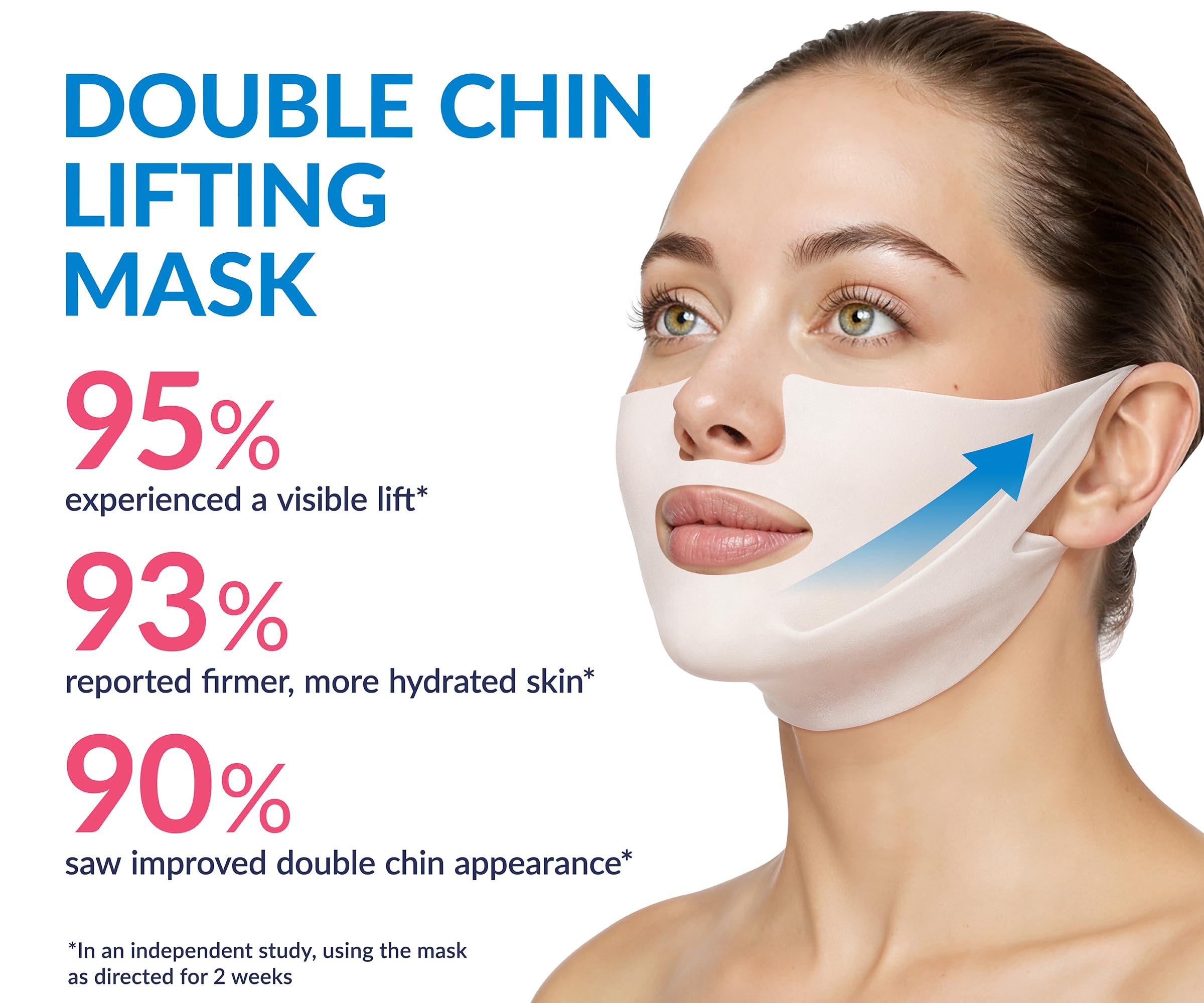 Masque-visage MaxiLift en application nocturne, rituel de soin pratique.