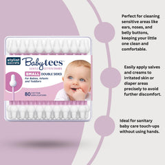Stylist Secrets Classic Baby Tees embouts conçus pour bébés et petites oreilles sensibles.