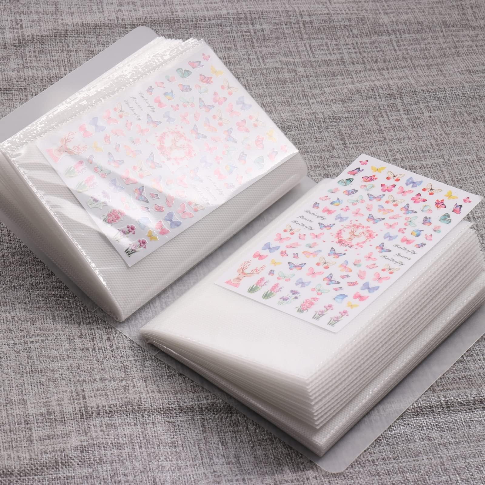 STZPRONAIL étui portable et compact pour transporter les stickers