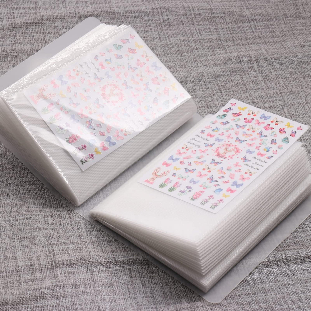 STZPRONAIL étui portable et compact pour transporter les stickers