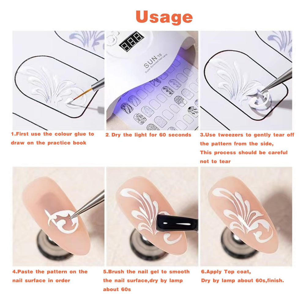 STZPRONAIL pochette outils ongles: rangement pratique et prêt à l’emploi