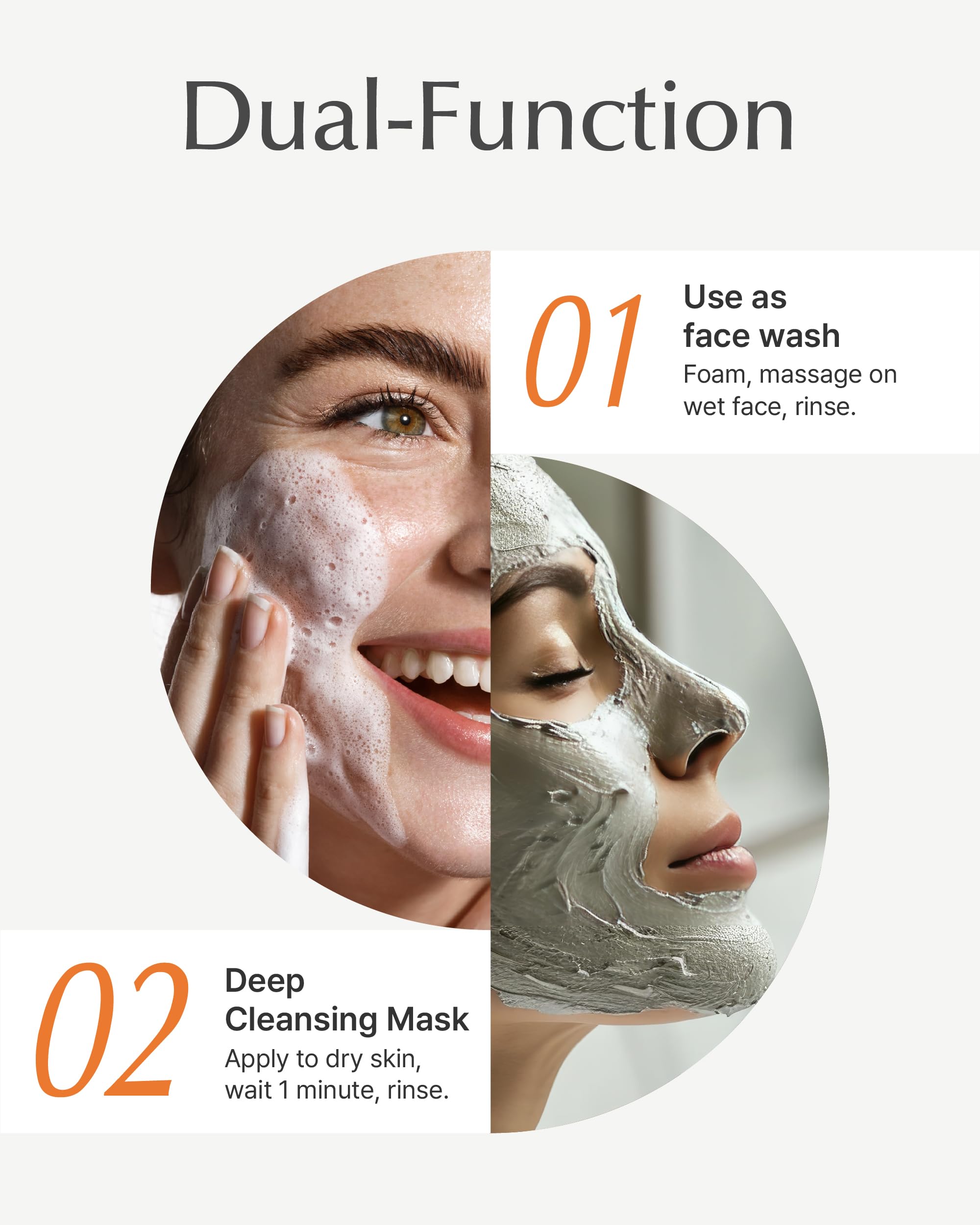 SU:M Texture mousse verte – expérience nettoyante douce et agréable.